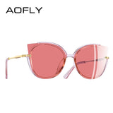 AOFLY BRAND DESIGN Fashion Lady Polarized Sunglasses