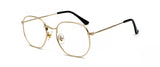 Kachawoo vintage gold sunglasses men square metal frame silver brown black small sun glasses female unisex summer style
