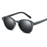 Oulylan Men Sunglasses Vintage Mirror Lenses Driving Sun Glasses Male Wood Grain Frame Eyewear UV400