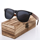 BARCUR 2019 Black Walnut Sunglasses
