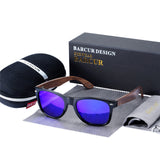 BARCUR 2019 Black Walnut Sunglasses