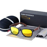 BARCUR 2019 Black Walnut Sunglasses