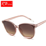 RBROVO New Arrival 2019 Fashion Sunglasses Women Vintage Metal Eyeglasses Mirror Classic Vintage Oculos De Sol Feminino UV400