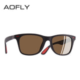 AOFLY NEW DESIGN Ultralight TR90 Polarized Sunglasses