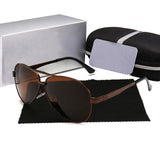 Polarized sunglasses Men women sun glasses high quality uv400 with logo Driving pilot Glasses Oculos De Sol Universal