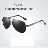Polarized sunglasses Men women sun glasses high quality uv400 with logo Driving pilot Glasses Oculos De Sol Universal